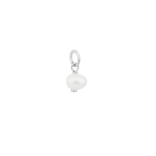 MOOREA PEARL CHARM| SILVER