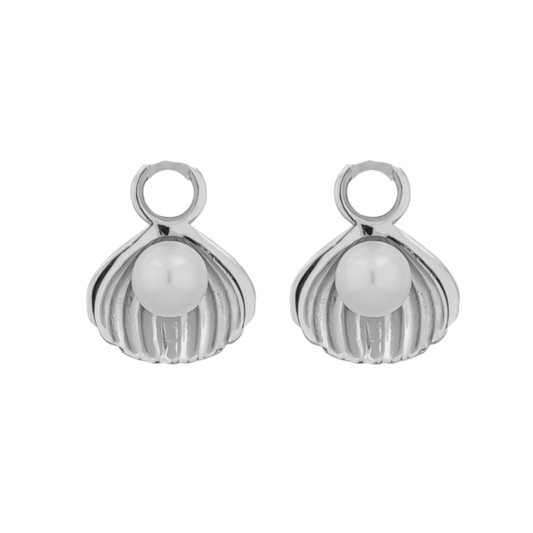 SILVER SHELL CHARM - LOVEY BY LOVEY