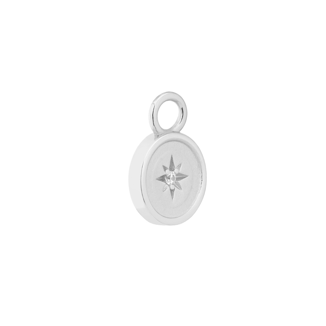 SILVER NORTH STAR CHARM - LOVEY BY LOVEY