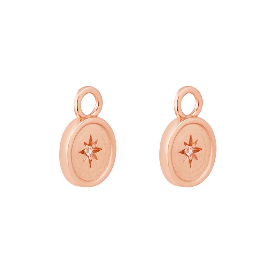 ROSE GOLD NORTH STAR CHARM - LOVEY BY LOVEY