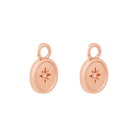 ROSE GOLD NORTH STAR CHARM