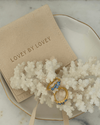18K GOLD DUCLIE HOOP - LOVEY BY LOVEY