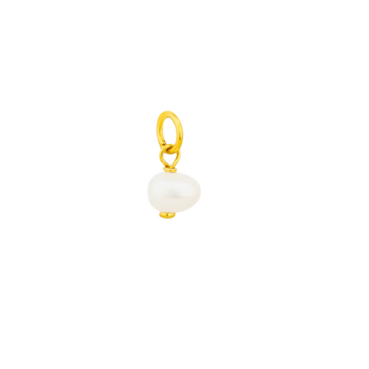 MOOREA PEARL CHARM | GOLD