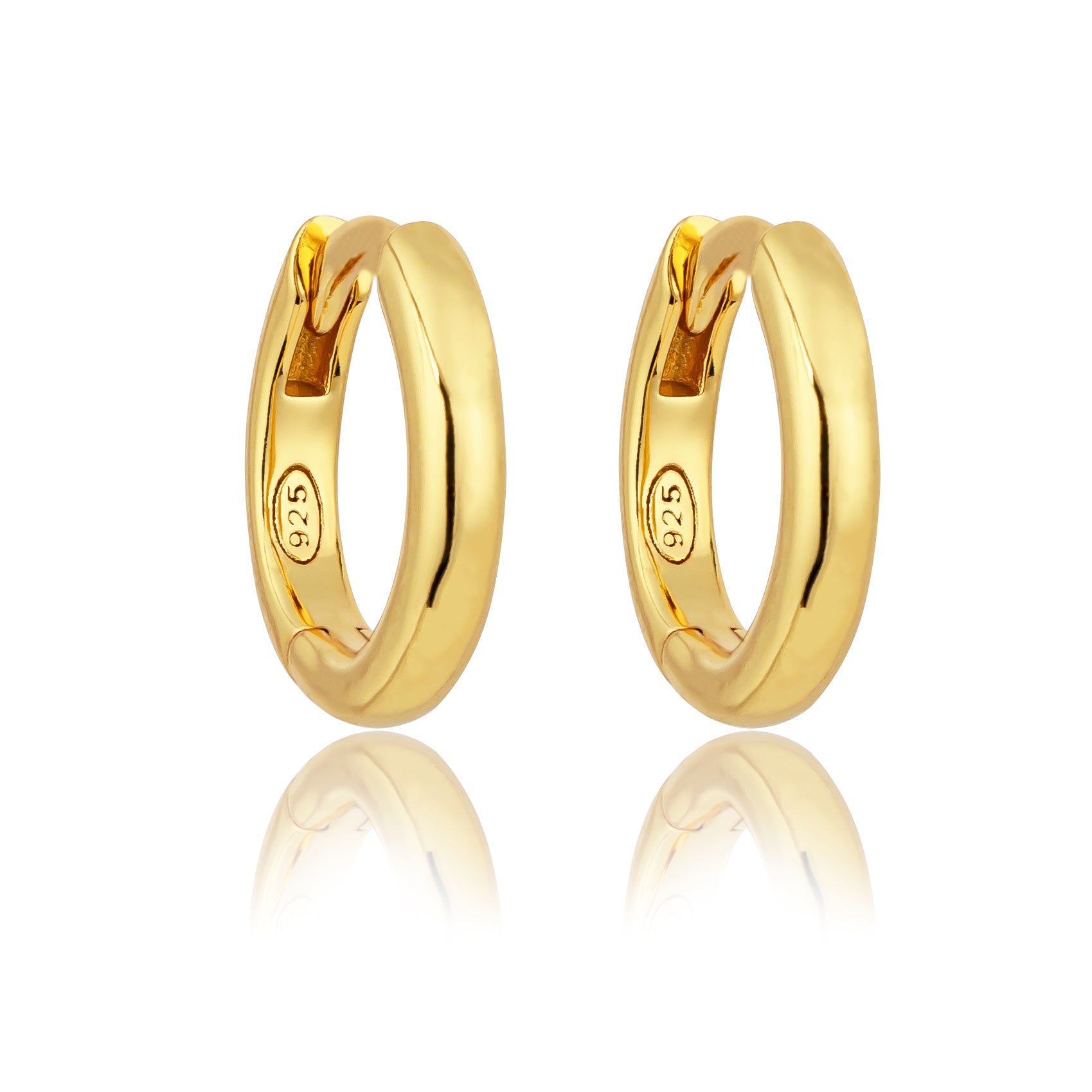 18k GOLD HALO HUGGIES - LOVEY BY LOVEY