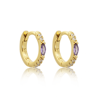 18k GOLD EVA HUGGIES - LOVEY BY LOVEY