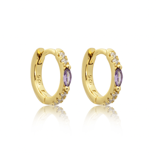 18k GOLD EVA HUGGIES - LOVEY BY LOVEY
