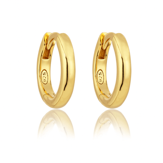 18k GOLD HALO HUGGIES - LOVEY BY LOVEY