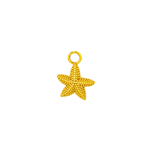 SEYCHELLES STARFISH CHARM | GOLD