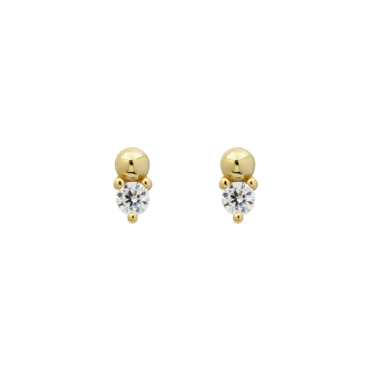 Bobbie Studs | Gold