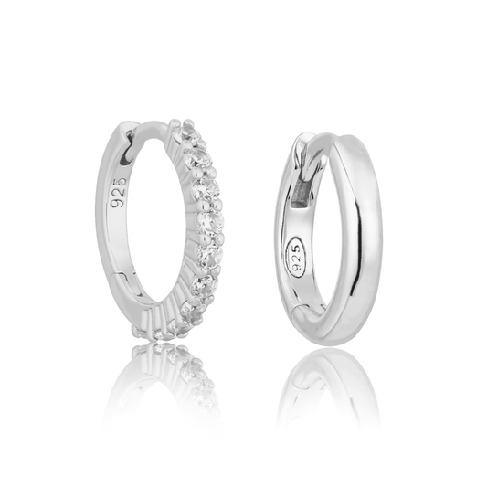 SILVER HEATHER HOOP & HERO HUGGIE BUNDLE - LOVEY BY LOVEY