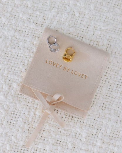 SILVER HURLEY HUGGIES - LOVEY BY LOVEY