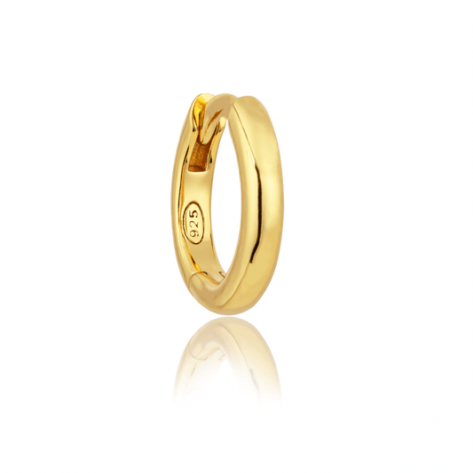18k GOLD HALO HUGGIE (SINGLE) - LOVEY BY LOVEY