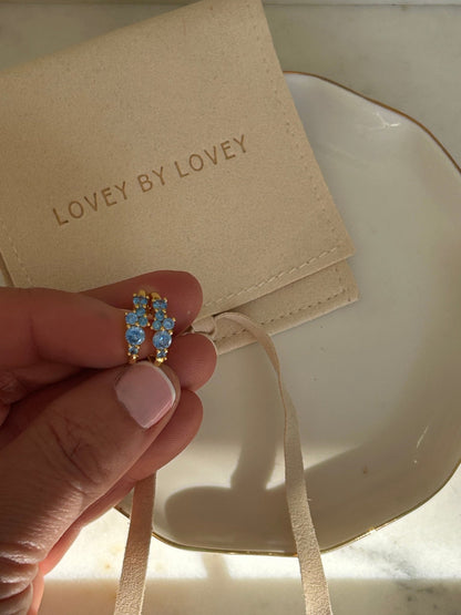 18K GOLD DUCLIE HOOP - LOVEY BY LOVEY