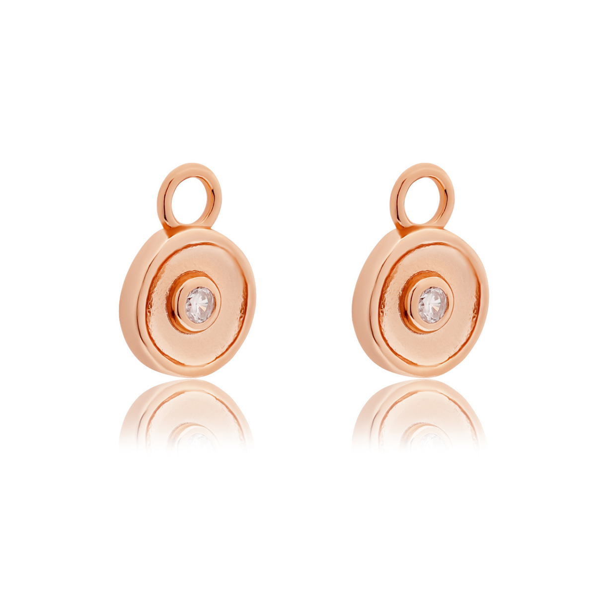 ROSE GOLD SOLARE (DIAMOND) CHARM