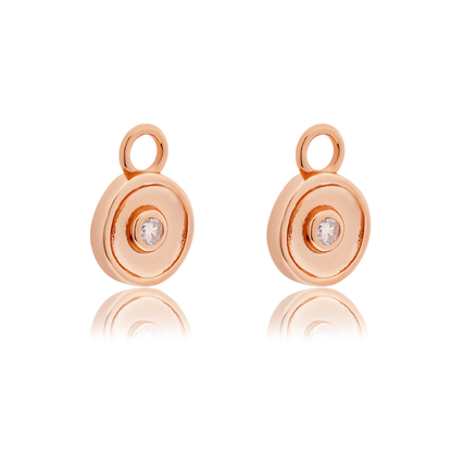 ROSE GOLD SOLARE (DIAMOND) CHARM