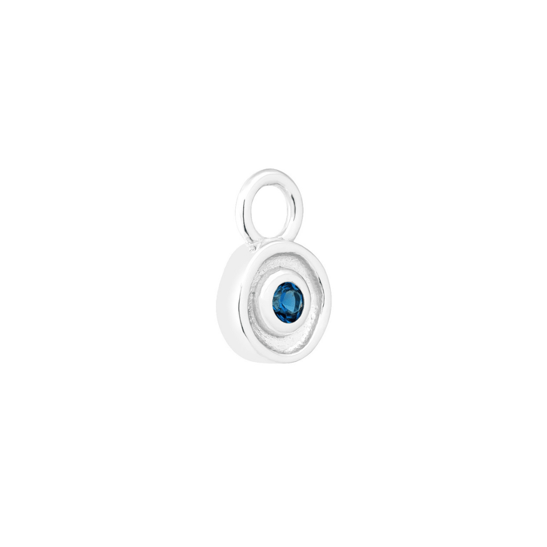 SILVER SOLSTICE (BLUE TOPAZ) CHARM - LOVEY BY LOVEY