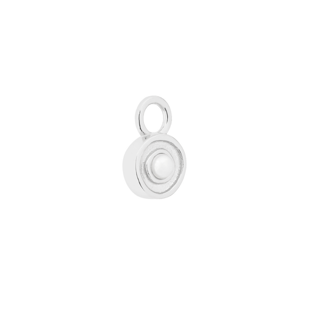 SILVER SOLSTICE (PEARL) CHARM - LOVEY BY LOVEY
