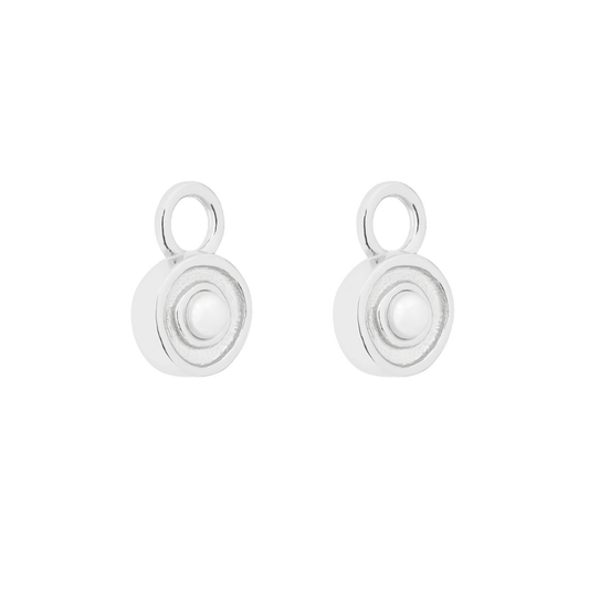 SILVER SOLSTICE (PEARL) CHARM - LOVEY BY LOVEY