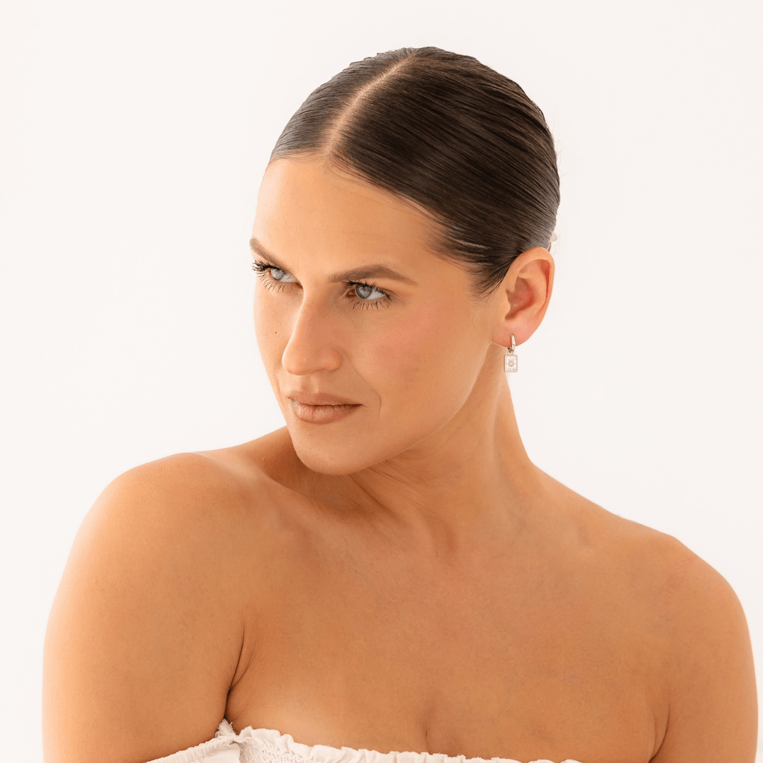 COMPASS CHARM HUGGIE SET - LOVEY BY LOVEY