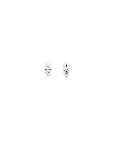 SILVER BOBBIE STUDS - LOVEY BY LOVEY