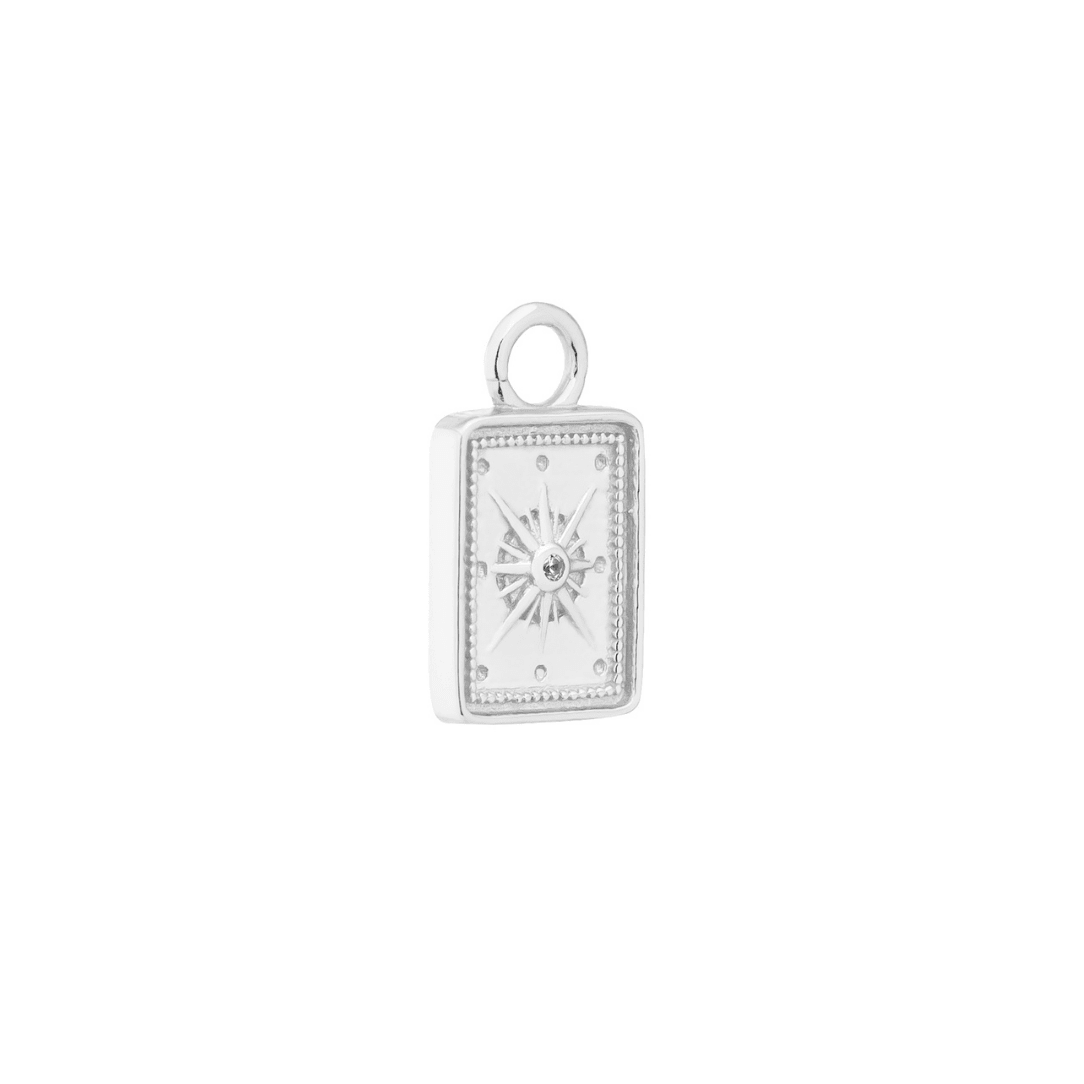 SILVER COMPASS CHARM - LOVEY BY LOVEY