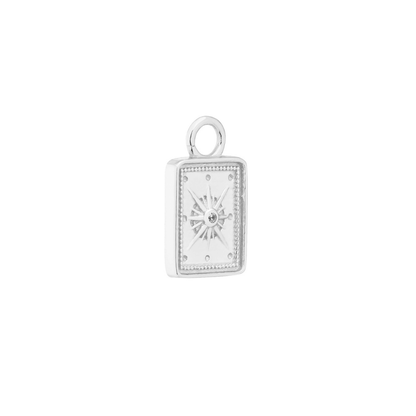 SILVER COMPASS CHARM - LOVEY BY LOVEY