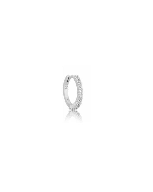 SILVER HEATHER HOOP (SINGLE) - LOVEY BY LOVEY