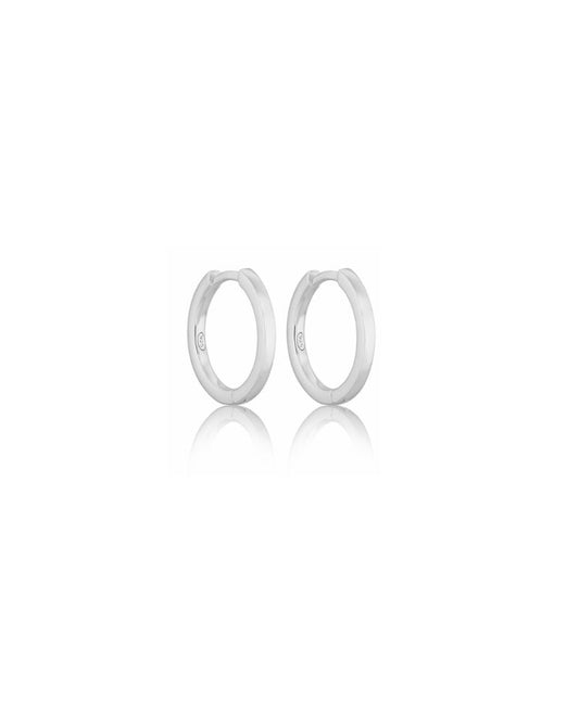 SILVER HOPE HOOPS - LOVEY BY LOVEY