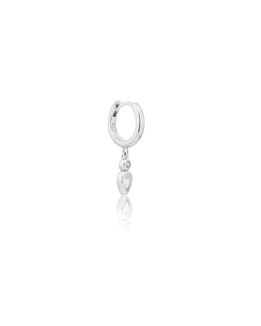 SILVER MOON EARRING (SINGLE) - LOVEY BY LOVEY