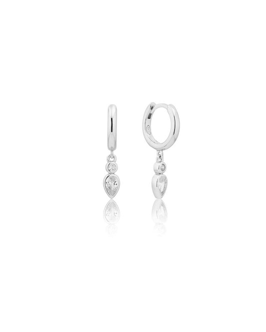 SILVER MOON EARRINGS - LOVEY BY LOVEY