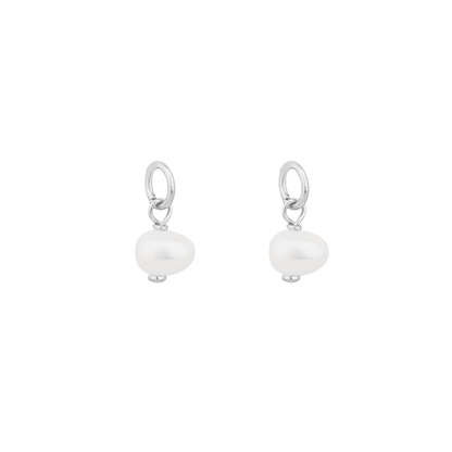 SILVER MOOREA PEARL CHARM - LOVEY BY LOVEY
