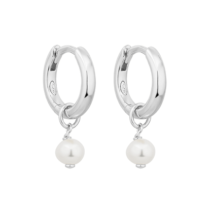MOOREA PEARL CHARM HUGGIE SET - LOVEY BY LOVEY