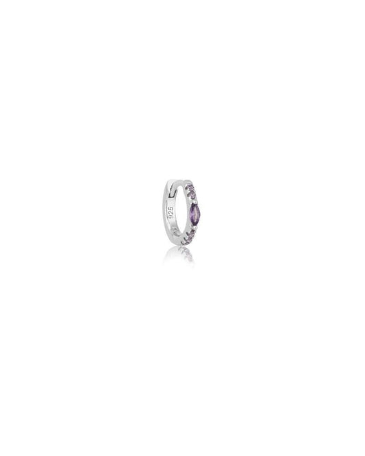 SILVER SARDINIA HUGGIE (SINGLE) - LOVEY BY LOVEY