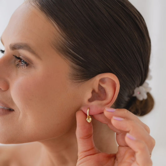 FOREVER LOVE CHARM HUGGIE SET